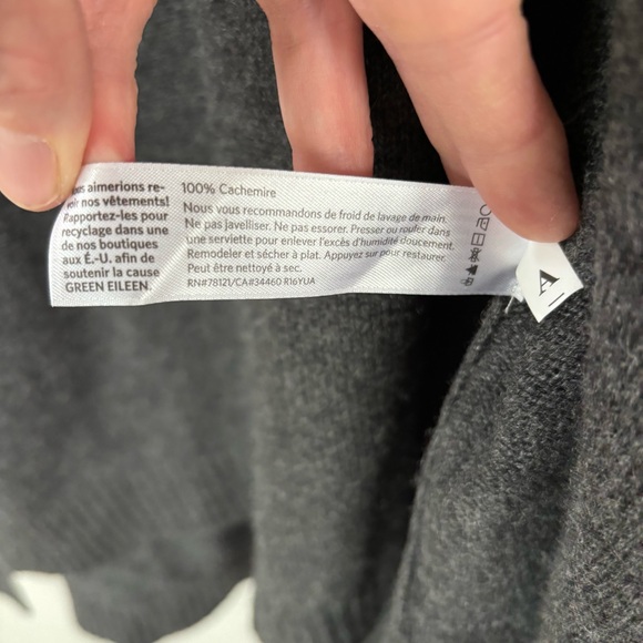 The Fisher Project Cashmere Midi Length Sweater Dress Size L NWOT - Picture 5 of 11